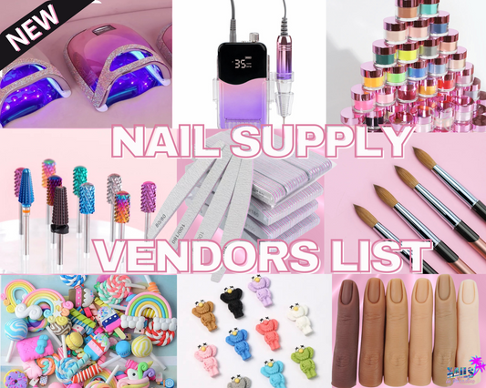 Nail Supply Vendors List