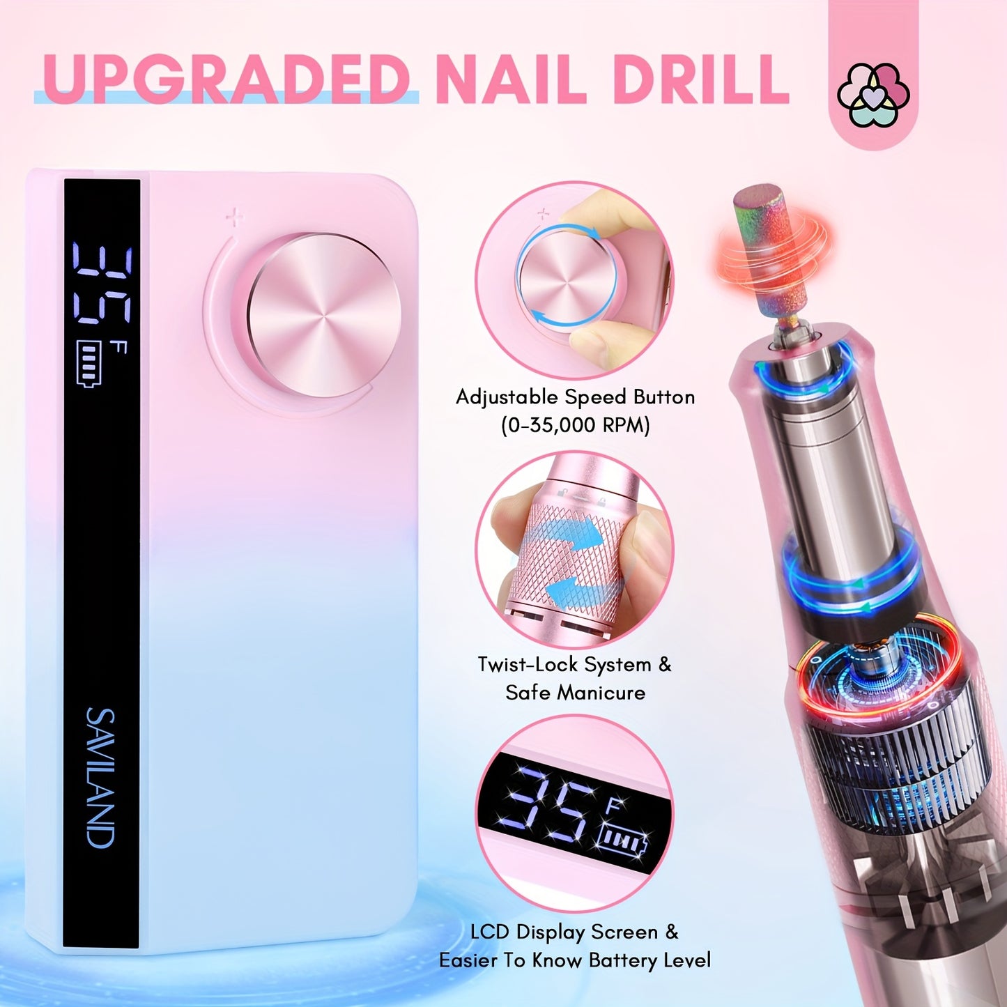 Portable Nail Drill