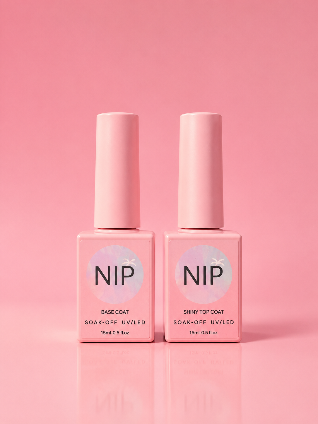 Gel Base Coat & Shiny Top Coat Duo