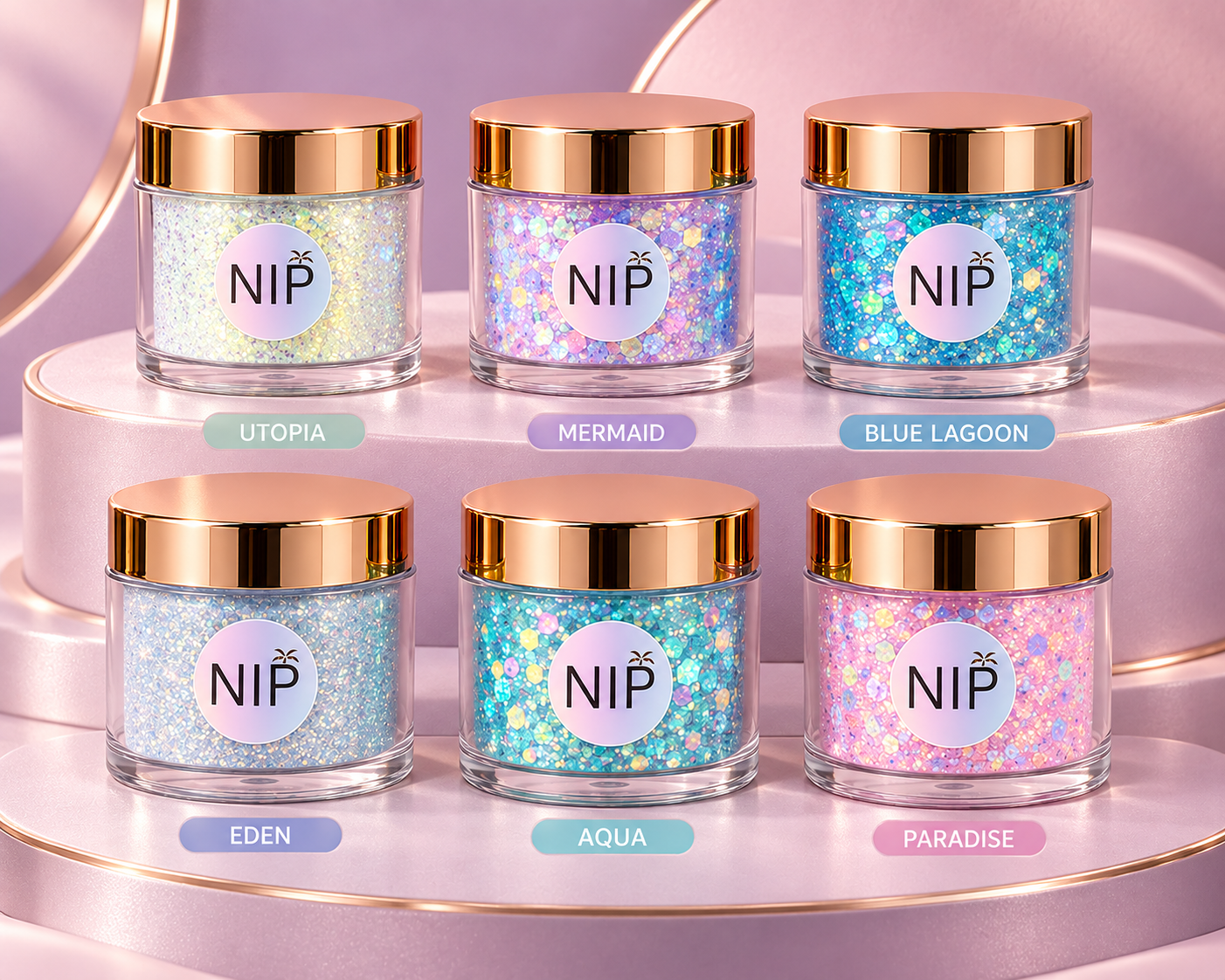 Glitter Acrylic Collection