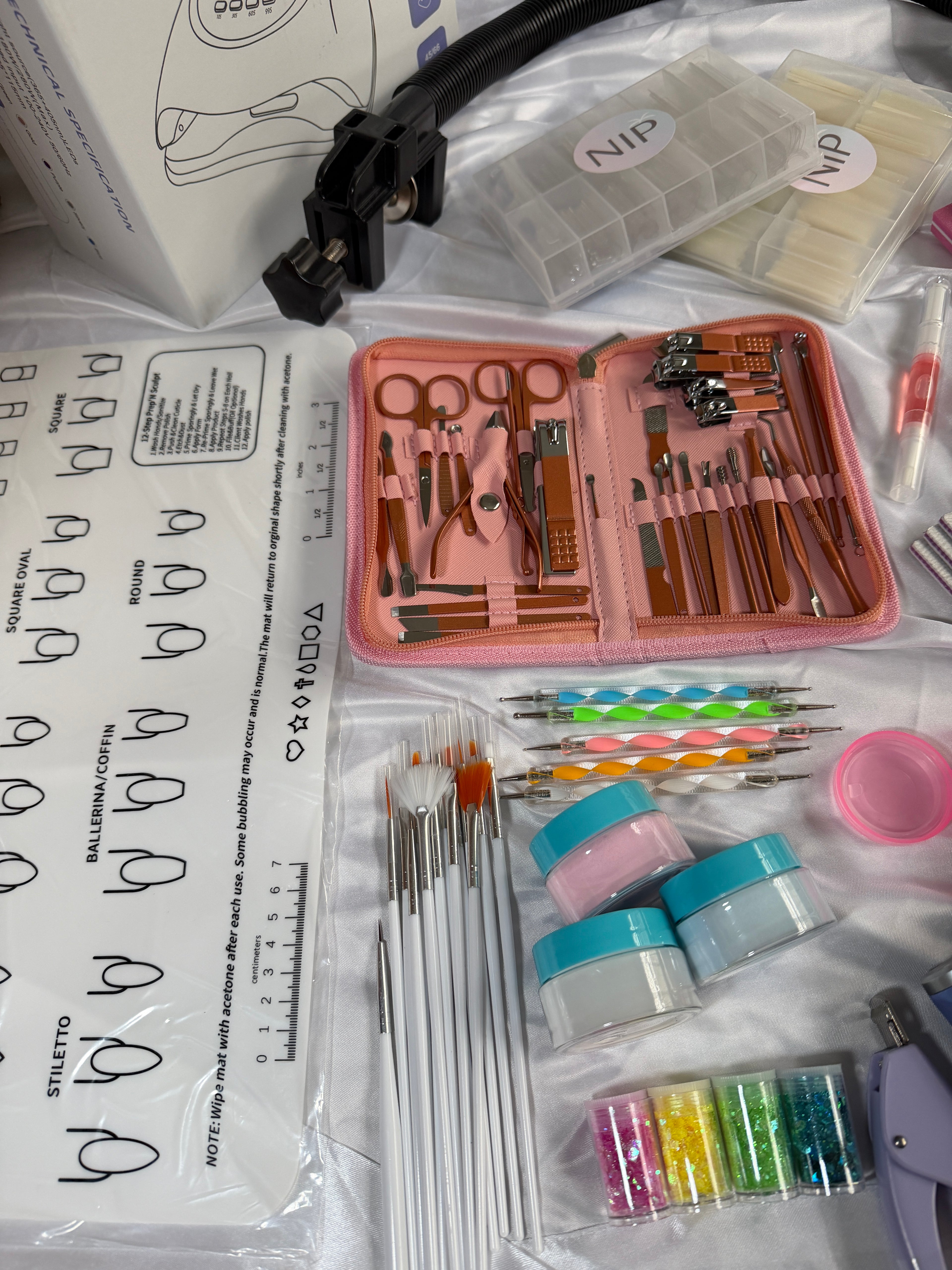 Ultimate Nail Tech Kit – Acrylic Nail Starter Kit with Video Training