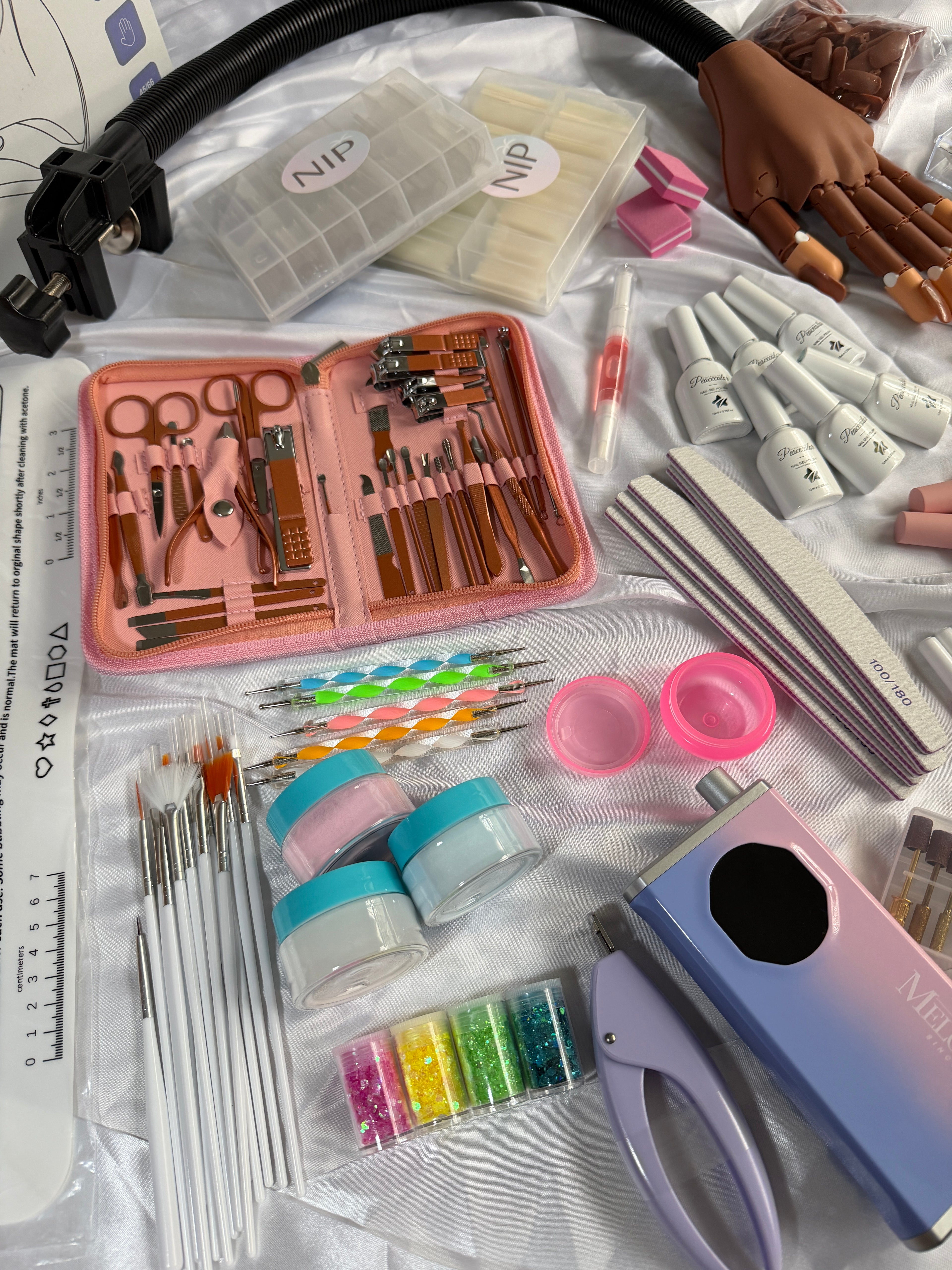 Ultimate Nail Tech Kit – Acrylic Nail Starter Kit with Video Training