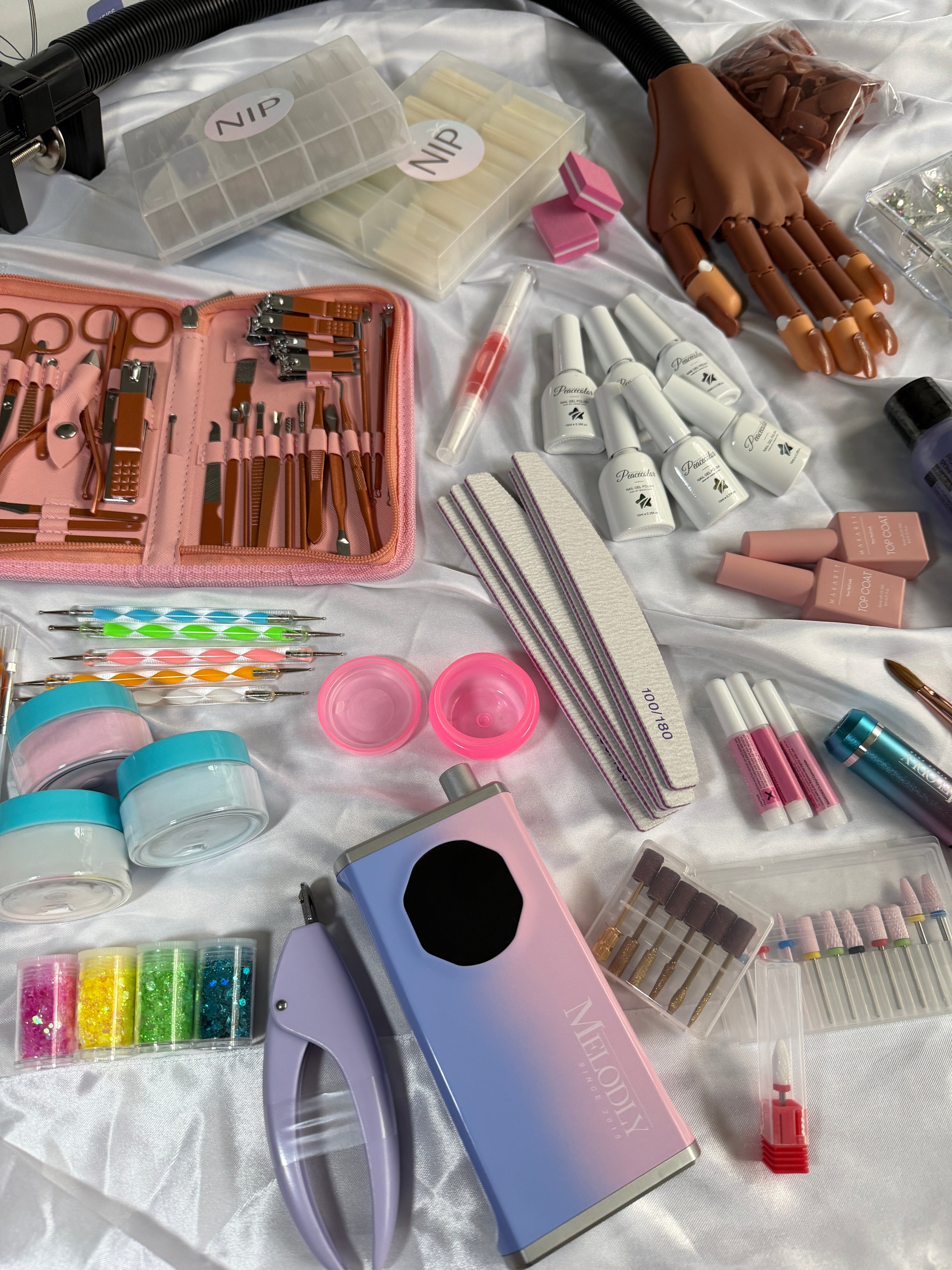 Ultimate Nail Tech Kit – Acrylic Nail Starter Kit with Video Training