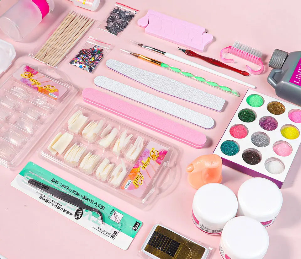 Mini kit de uñas con monómero