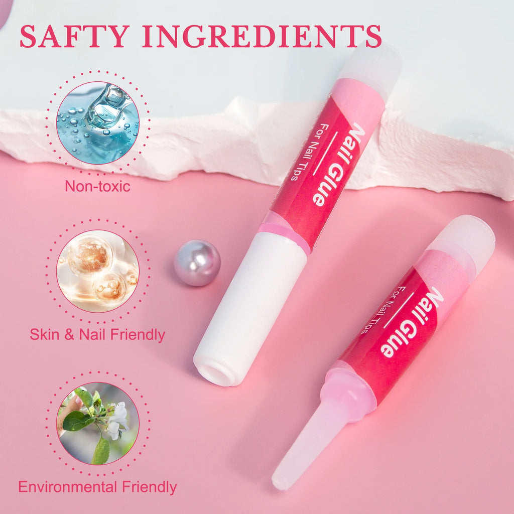 Professional Nail Glue Set (14-Piece)