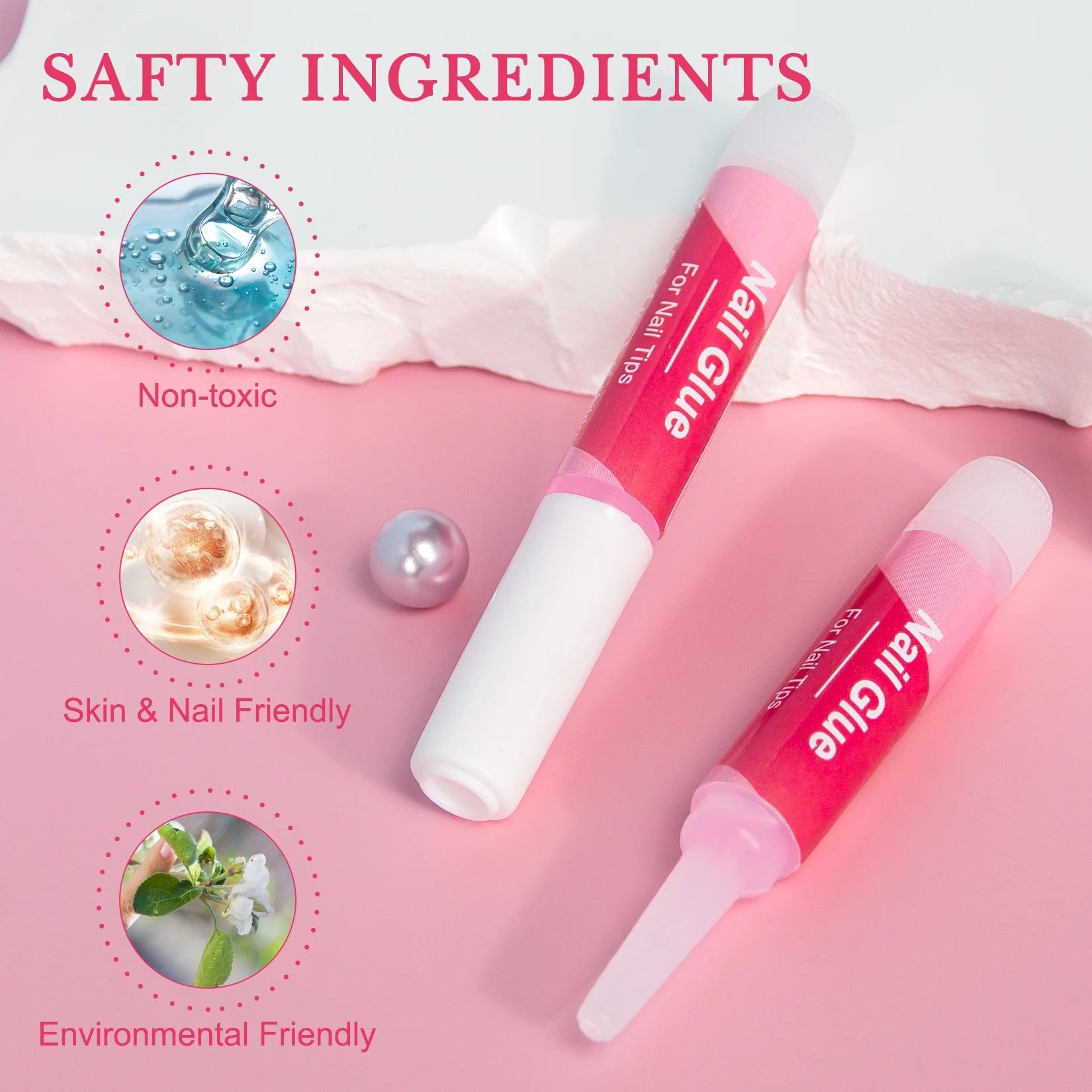 Professional Nail Glue Set (14-Piece)