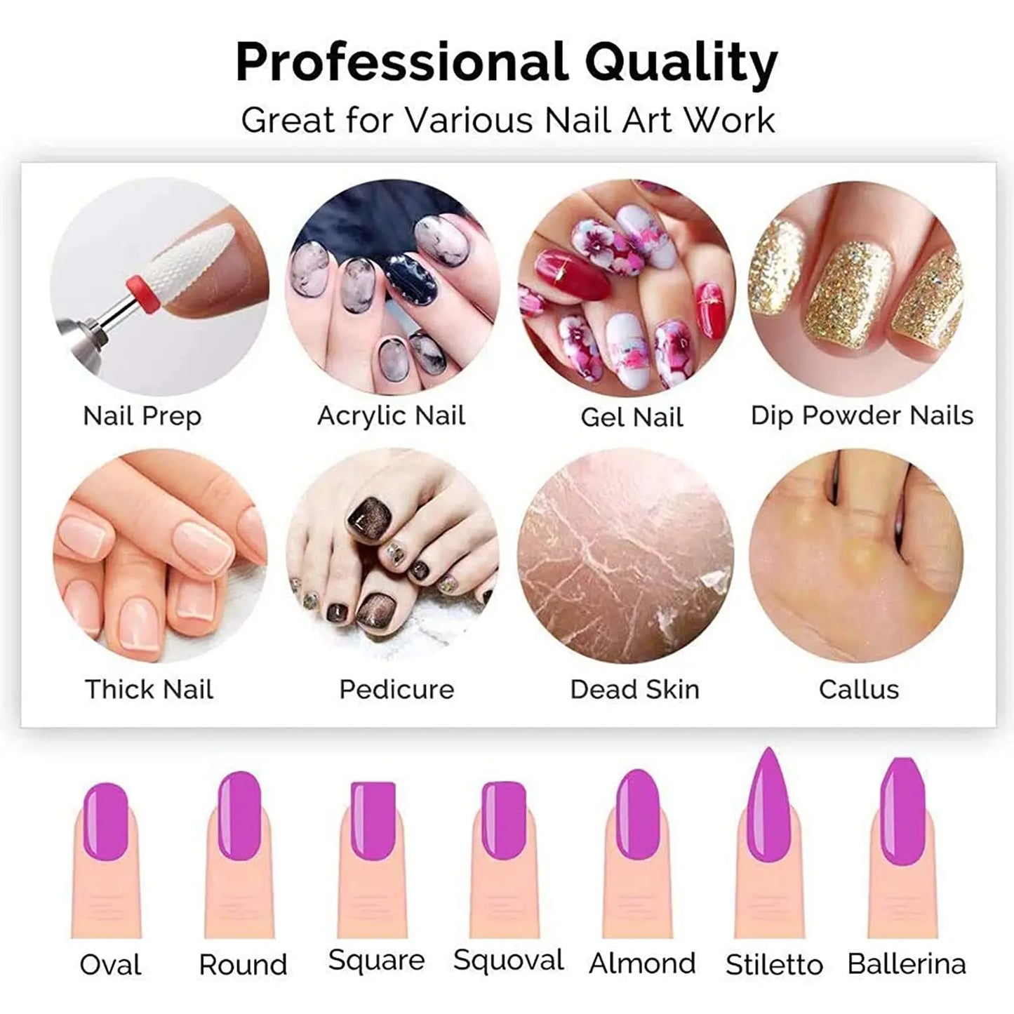 Brocas para uñas