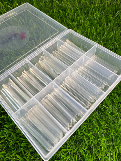 Puntas de uñas transparentes XXL Curve C 